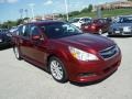 Ruby Red Pearl 2011 Subaru Legacy 3.6R Limited Exterior