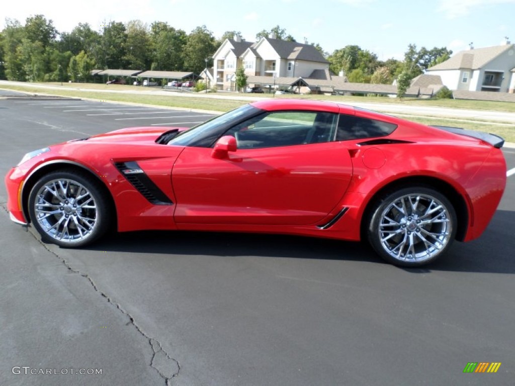 Torch Red 2016 Chevrolet Corvette Z06 Coupe Exterior Photo #107263292