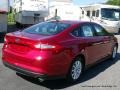 2016 Ruby Red Metallic Ford Fusion S  photo #5