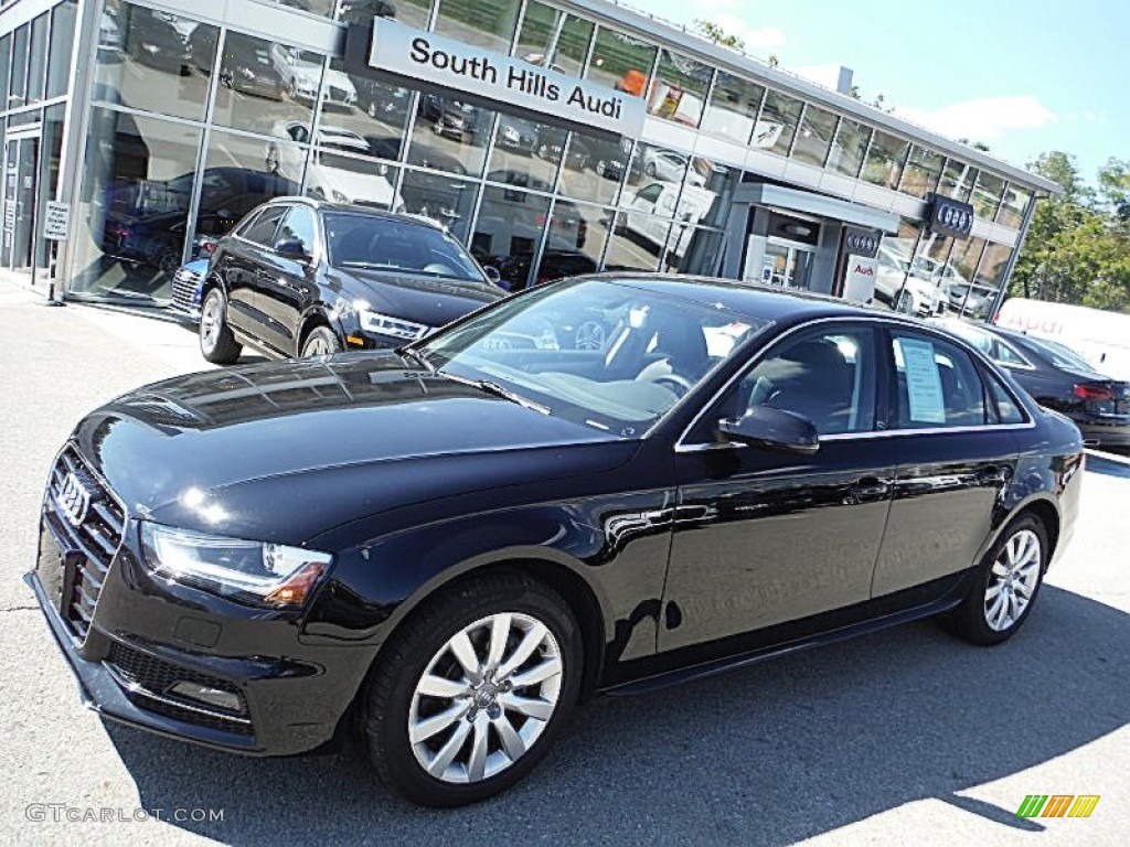 2015 Brilliant Black Audi A4 2.0T Premium quattro 107202089 GTCarLot