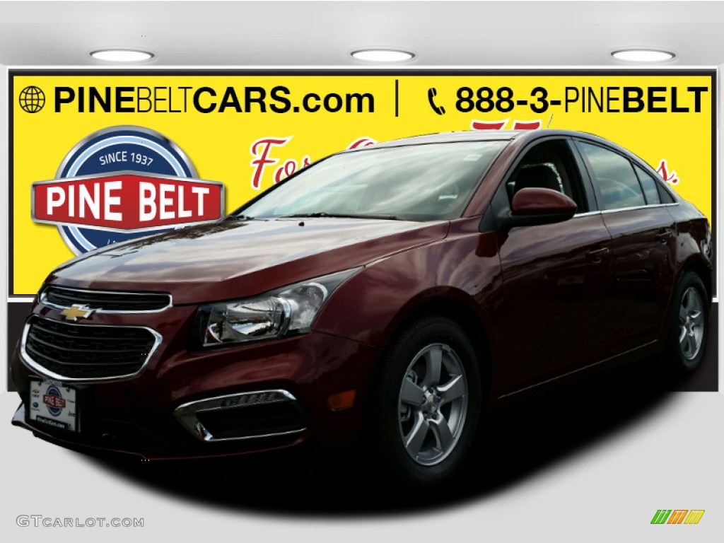 2016 Cruze Limited LT - Siren Red Tintcoat / Medium Titanium photo #1