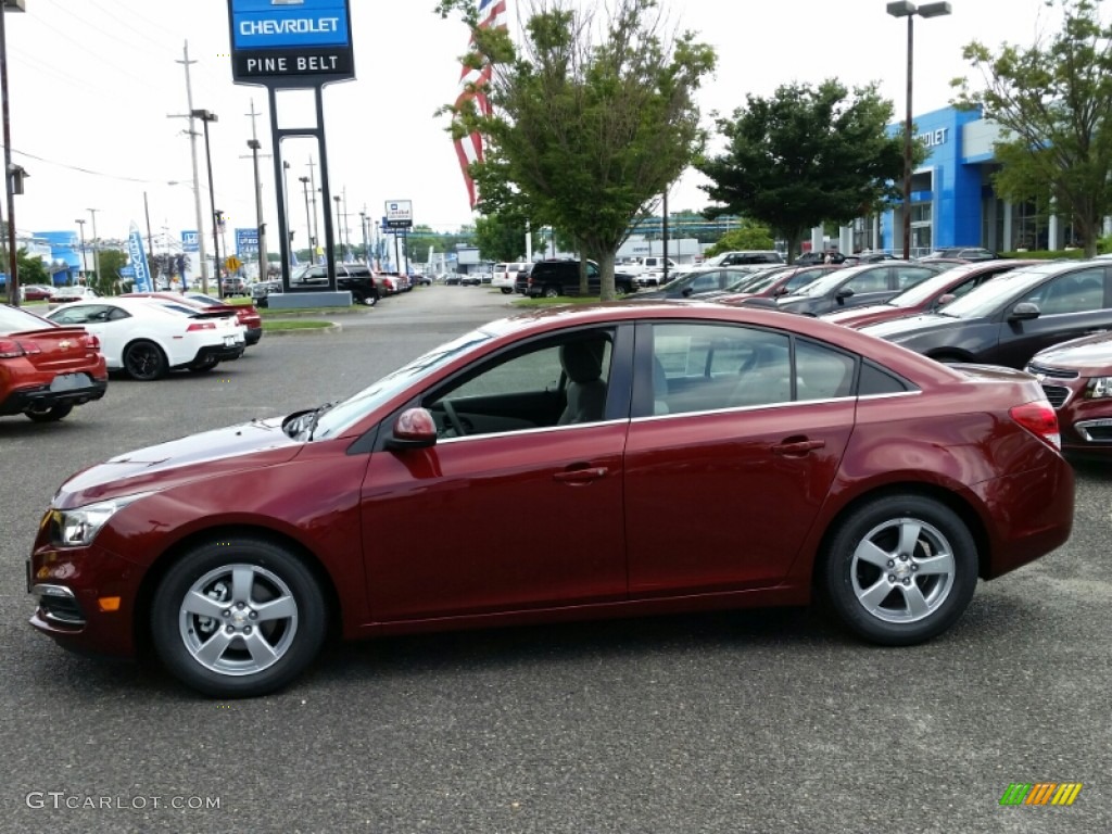 2016 Cruze Limited LT - Siren Red Tintcoat / Medium Titanium photo #3