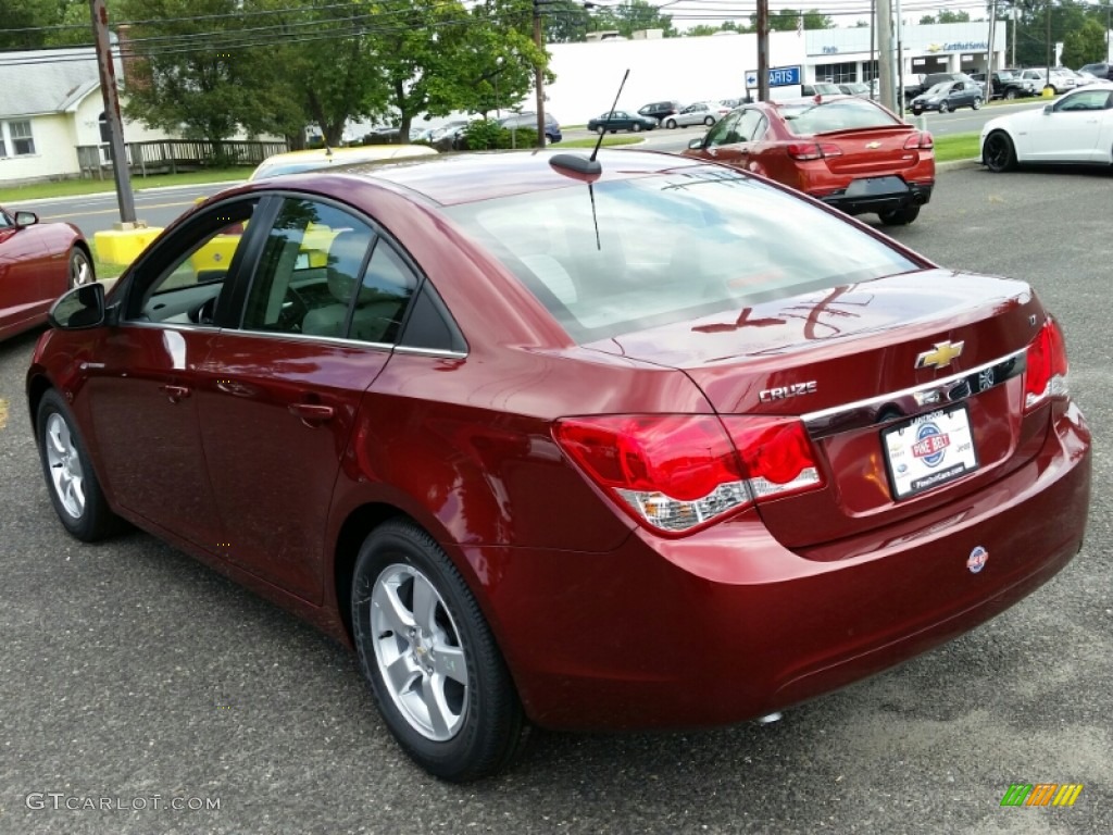 2016 Cruze Limited LT - Siren Red Tintcoat / Medium Titanium photo #4