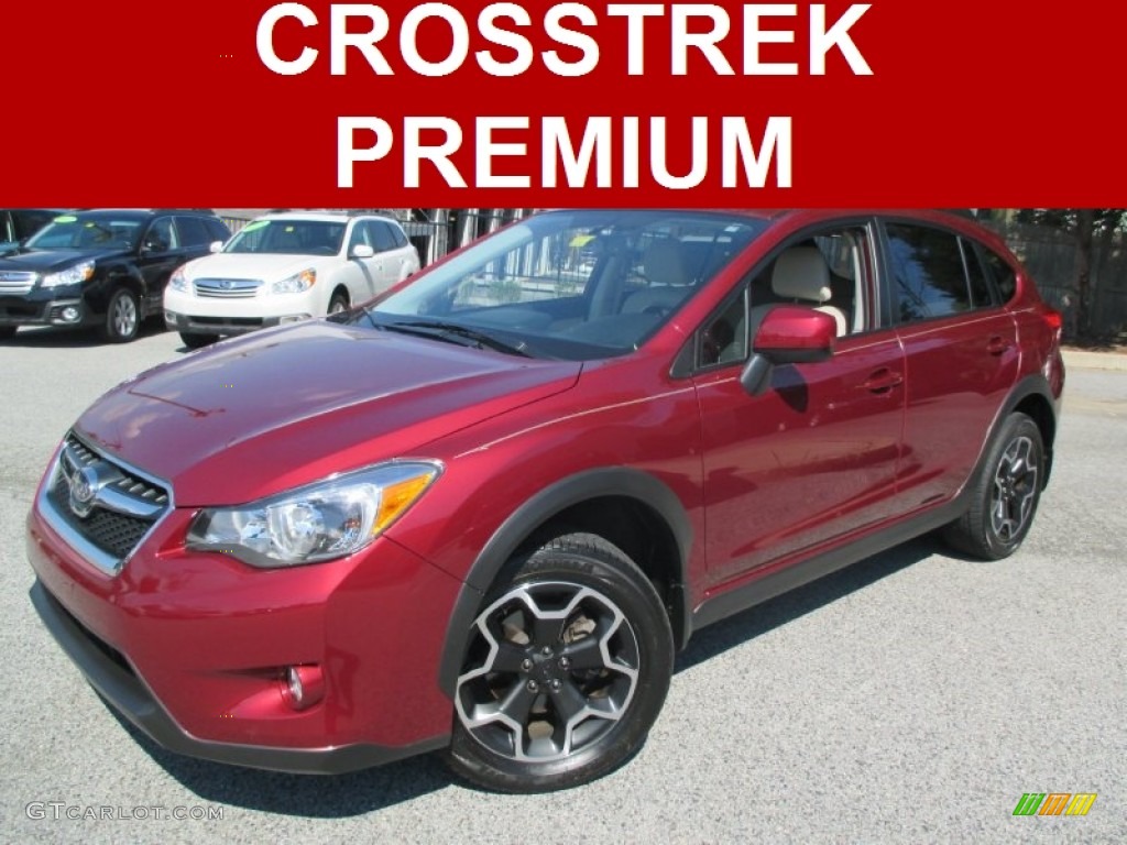 Venetian Red Pearl Subaru XV Crosstrek