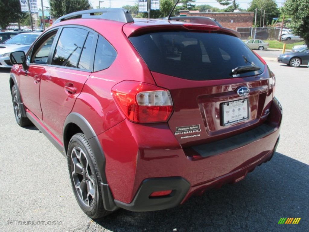 2013 XV Crosstrek 2.0 Premium - Venetian Red Pearl / Ivory photo #6