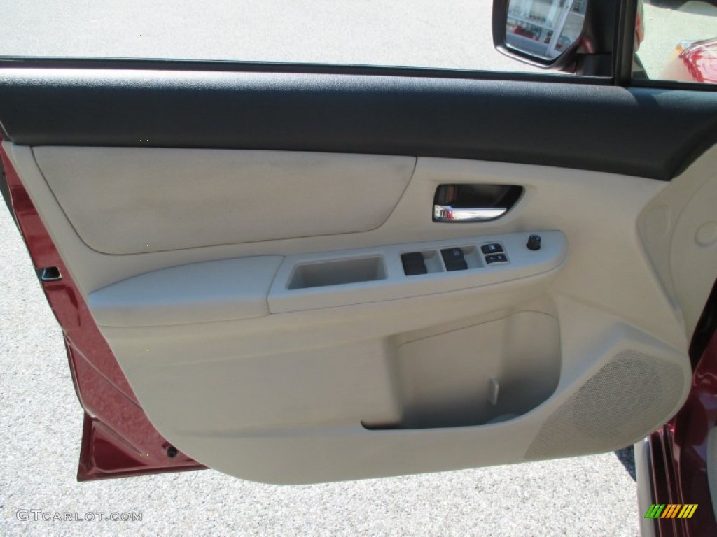 2013 XV Crosstrek 2.0 Premium - Venetian Red Pearl / Ivory photo #12