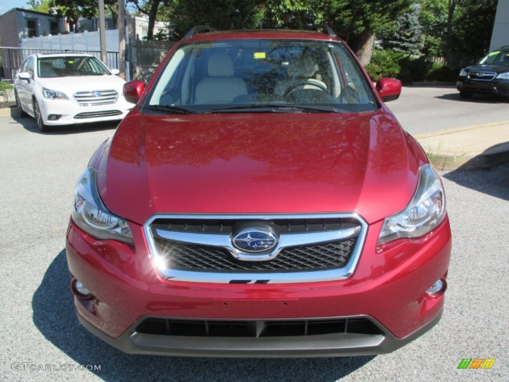2013 XV Crosstrek 2.0 Premium - Venetian Red Pearl / Ivory photo #19
