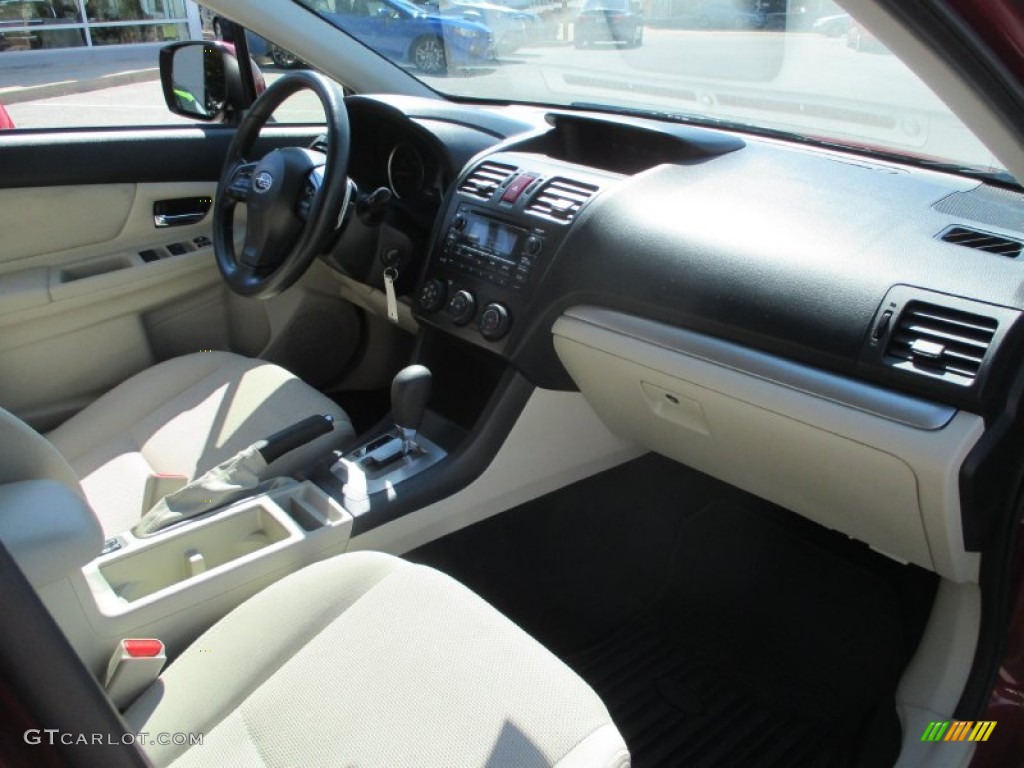 2013 XV Crosstrek 2.0 Premium - Venetian Red Pearl / Ivory photo #21