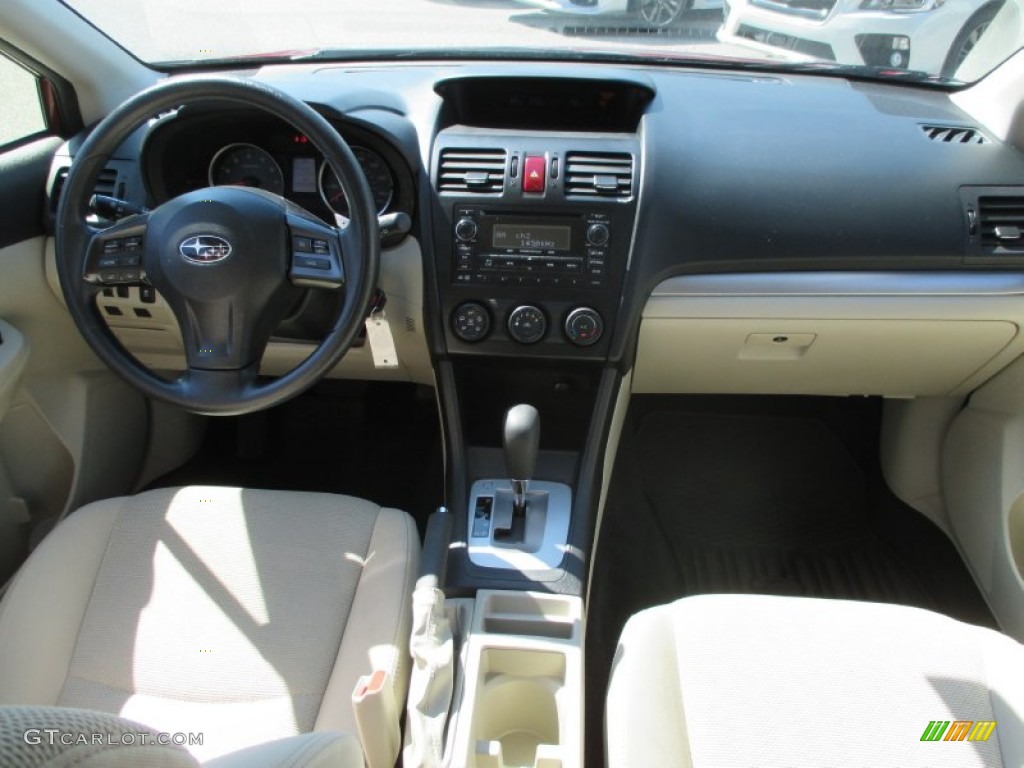 2013 XV Crosstrek 2.0 Premium - Venetian Red Pearl / Ivory photo #23