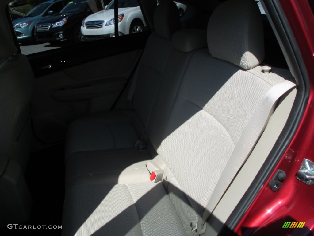 2013 XV Crosstrek 2.0 Premium - Venetian Red Pearl / Ivory photo #25