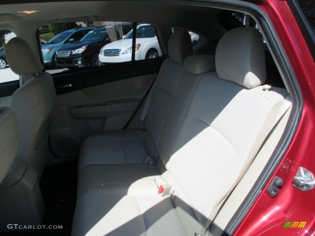 2013 XV Crosstrek 2.0 Premium - Venetian Red Pearl / Ivory photo #28