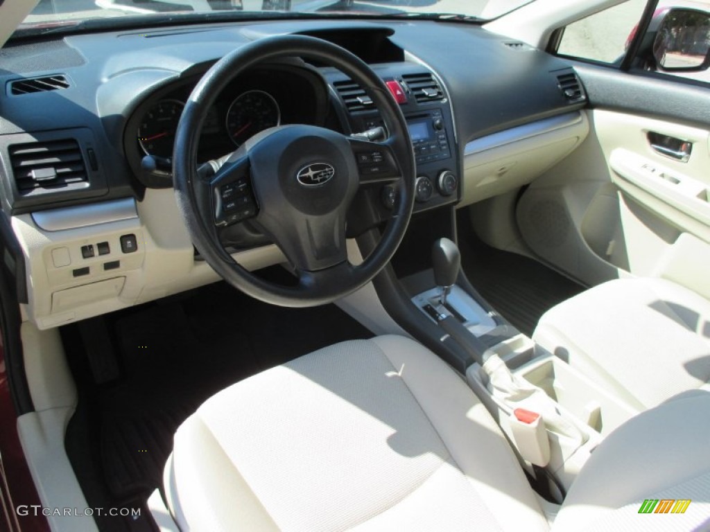 2013 XV Crosstrek 2.0 Premium - Venetian Red Pearl / Ivory photo #30