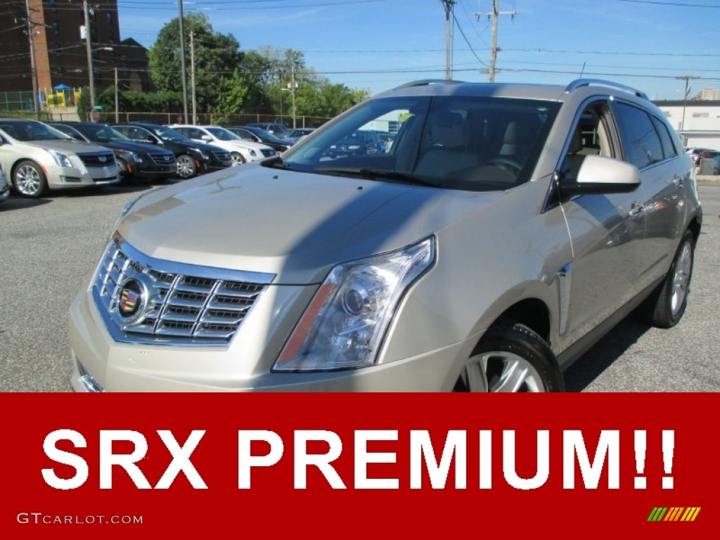 Silver Coast Metallic Cadillac SRX