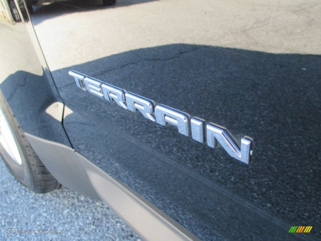 2013 Terrain SLE AWD - Carbon Black Metallic / Jet Black photo #35