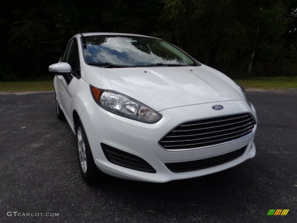 Oxford White Ford Fiesta