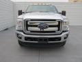 2016 Ingot Silver Metallic Ford F350 Super Duty XLT Crew Cab 4x4 DRW  photo #8