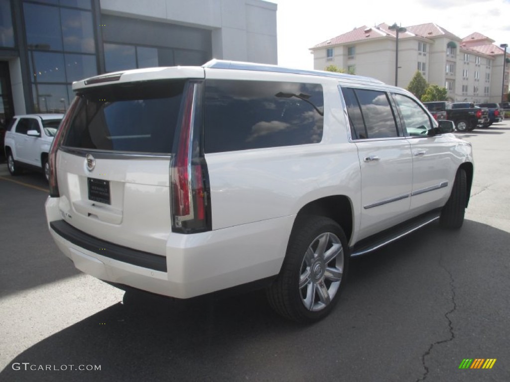 2015 Escalade ESV Luxury 4WD - White Diamond Tricoat / Jet Black photo #6