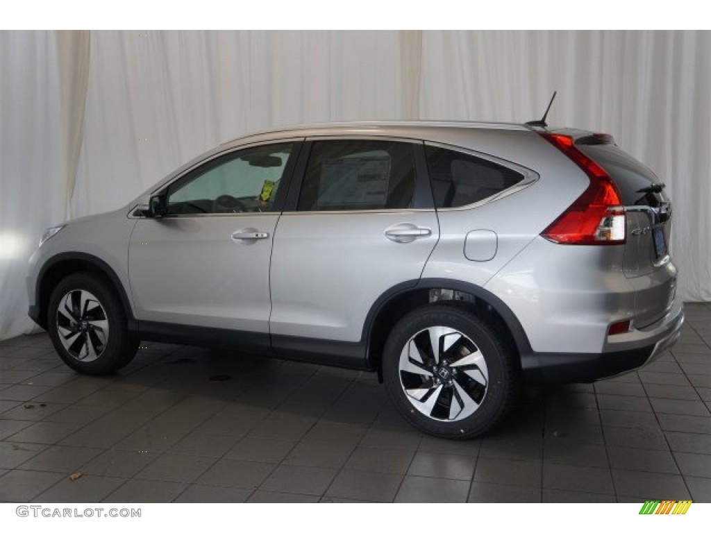 2015 CR-V Touring AWD - Alabaster Silver Metallic / Gray photo #8