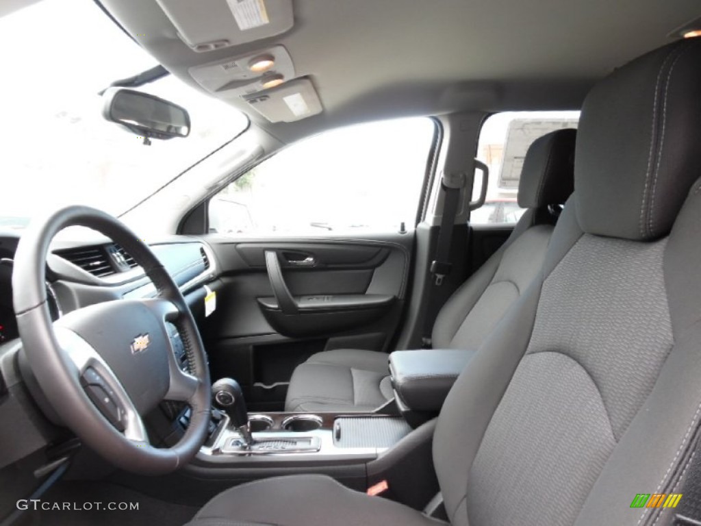 Dark Titanium/Light Titanium Interior 2016 Chevrolet Traverse LT AWD Photo #107273868