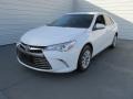 2015 Super White Toyota Camry LE  photo #7