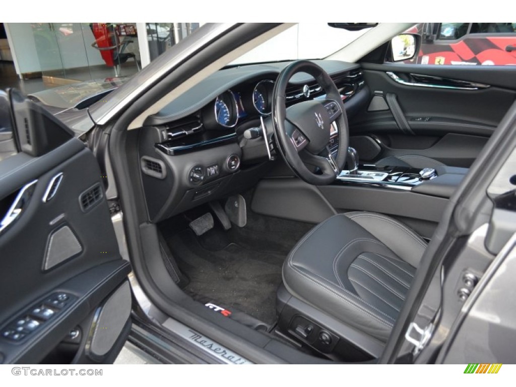 Nero Interior 2015 Maserati Quattroporte GTS Photo #107275202