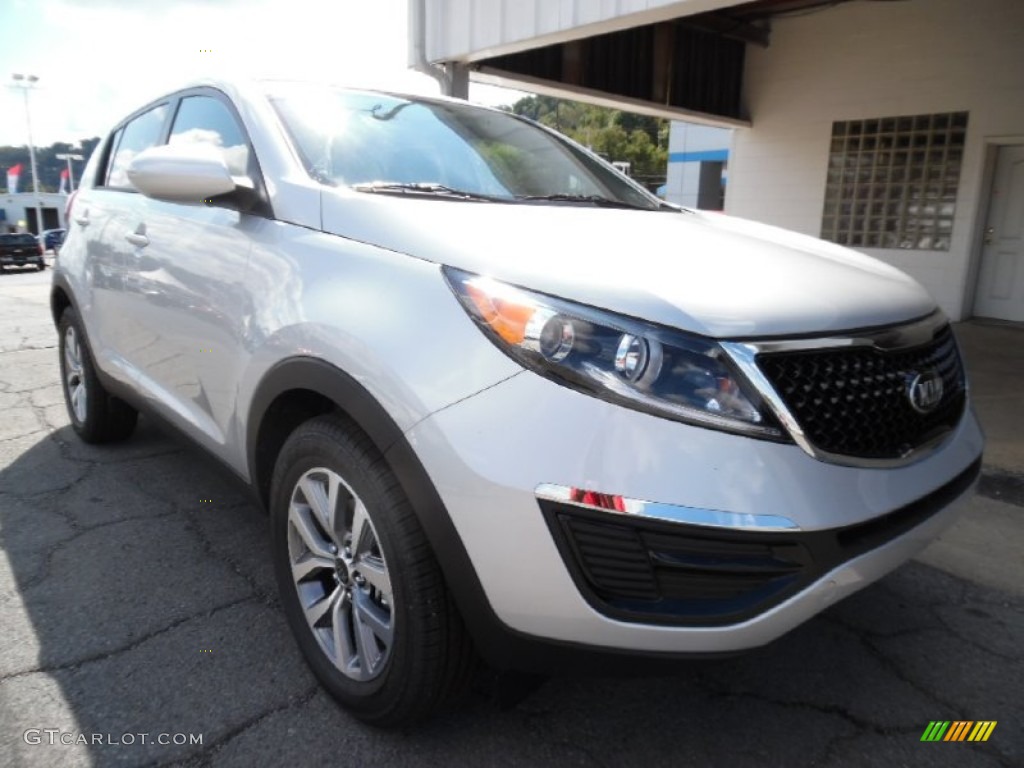 Bright Silver 2016 Kia Sportage LX Exterior Photo #107275289