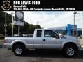 Ingot Silver Metallic 2013 Ford F250 Super Duty XLT SuperCab 4x4