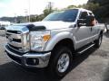 Ingot Silver Metallic - F250 Super Duty XLT SuperCab 4x4 Photo No. 8