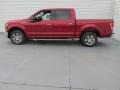 2015 Ruby Red Metallic Ford F150 XLT SuperCrew  photo #6