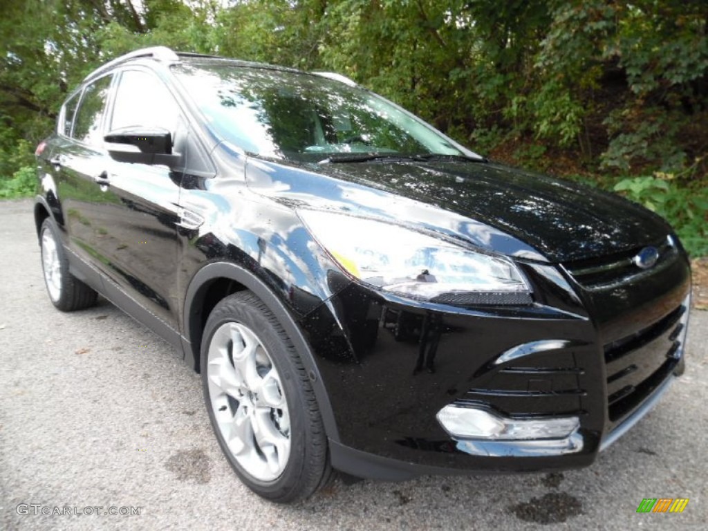 Shadow Black 2016 Ford Escape Titanium 4WD Exterior Photo #107278337