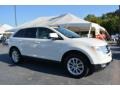 White Suede 2009 Ford Edge SEL