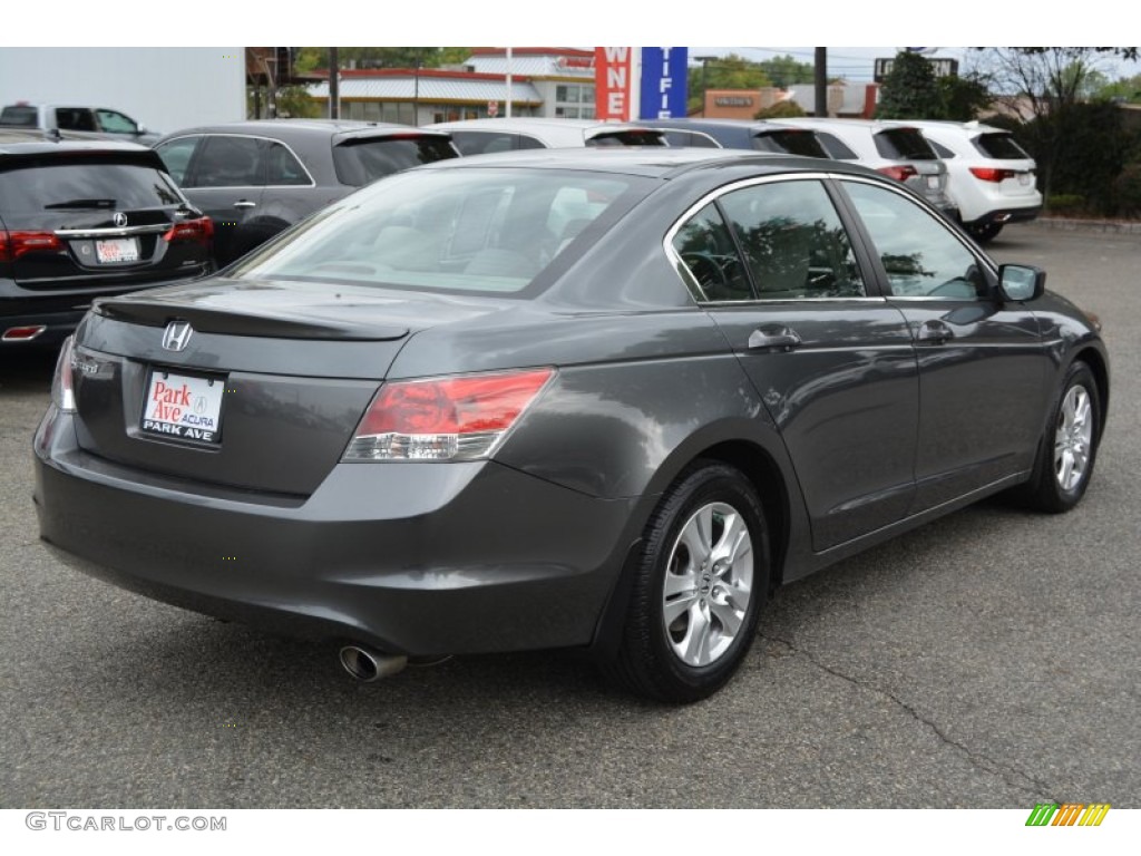 2008 Accord LX-P Sedan - Polished Metal Metallic / Gray photo #3