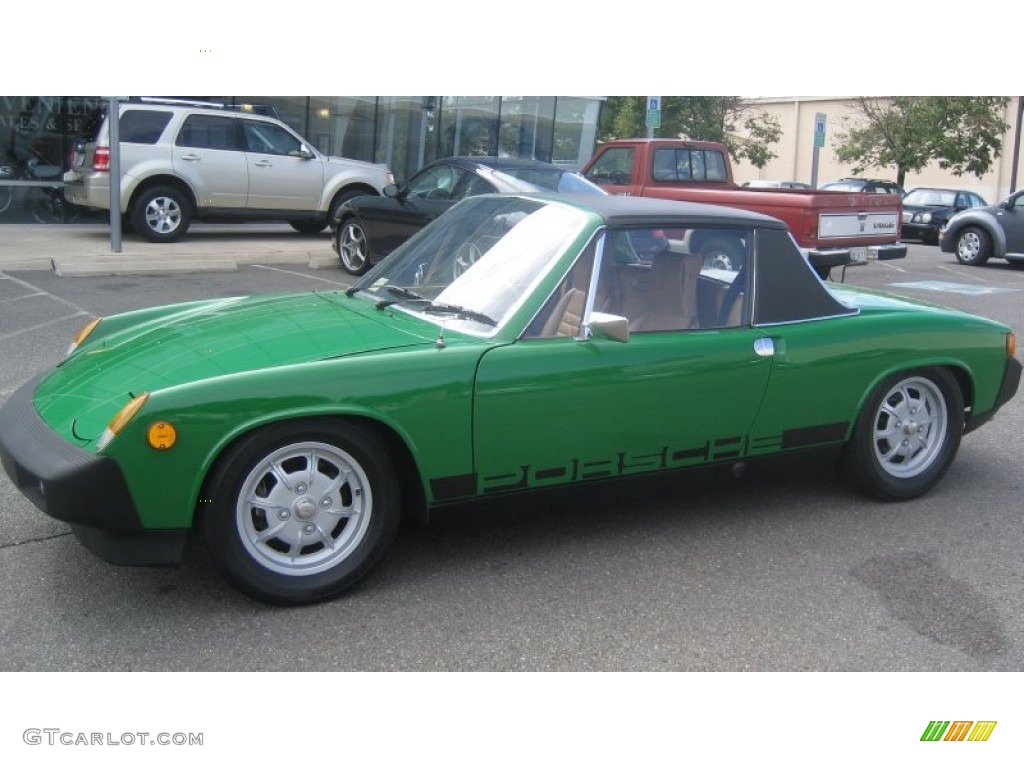 Green Porsche 914