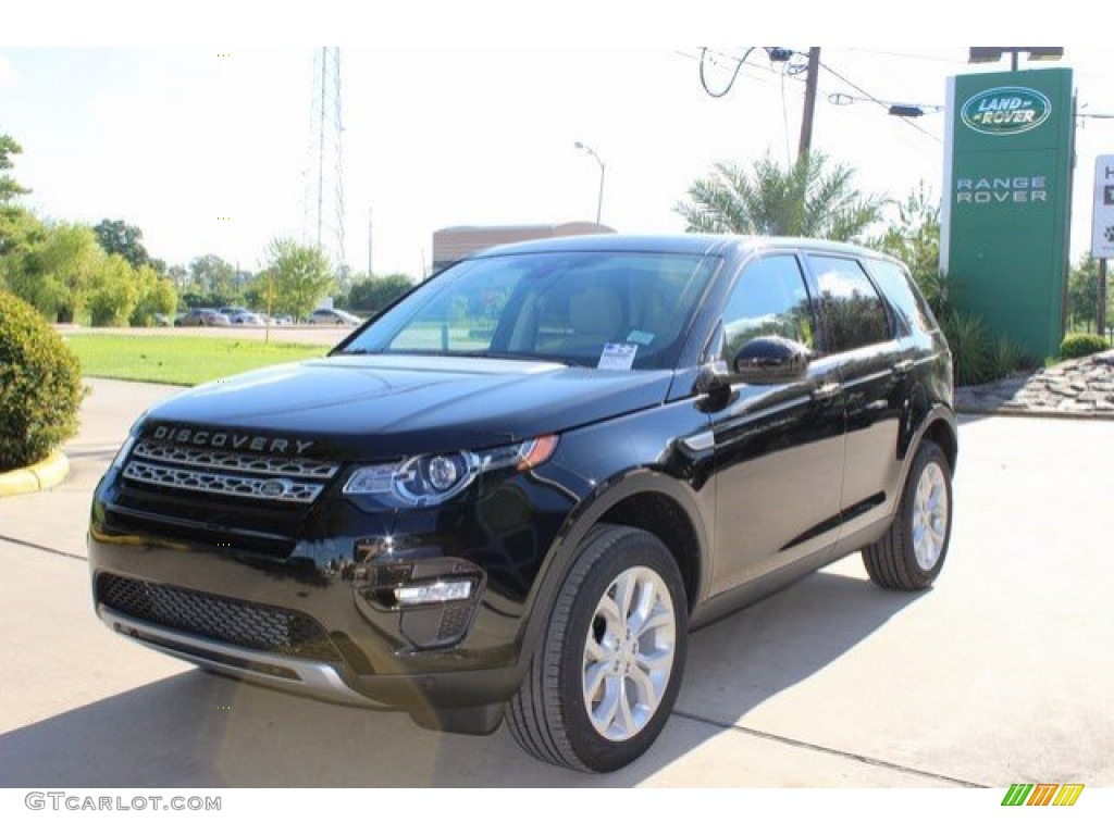 2016 Discovery Sport HSE 4WD - Santorini Black Metallic / Almond photo #6