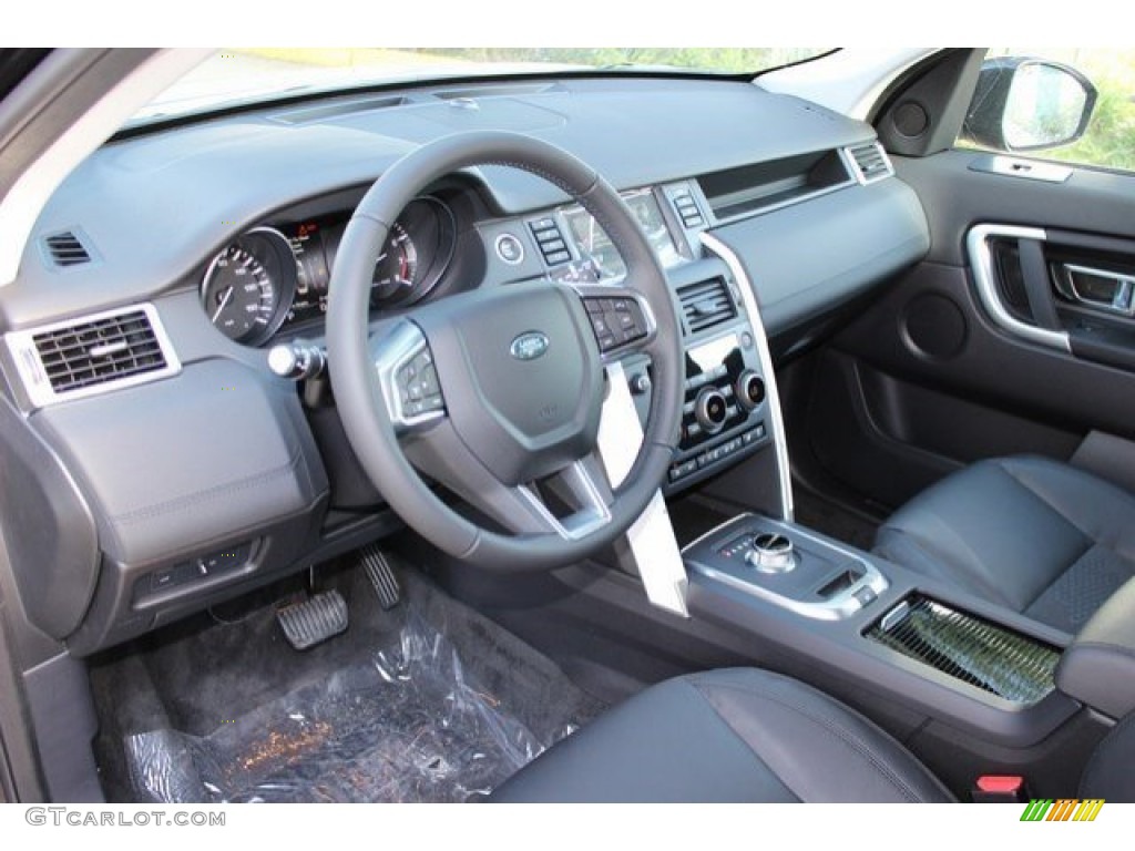 Ebony Interior 2016 Land Rover Discovery Sport SE 4WD Photo #107283860