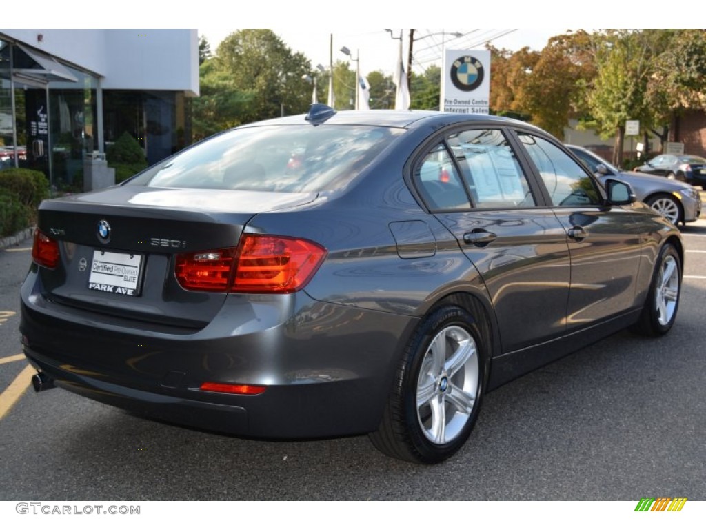 2015 3 Series 320i xDrive Sedan - Mineral Grey Metallic / Black photo #3