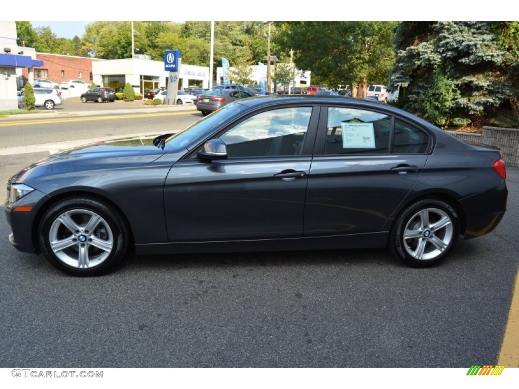 2015 3 Series 320i xDrive Sedan - Mineral Grey Metallic / Black photo #5