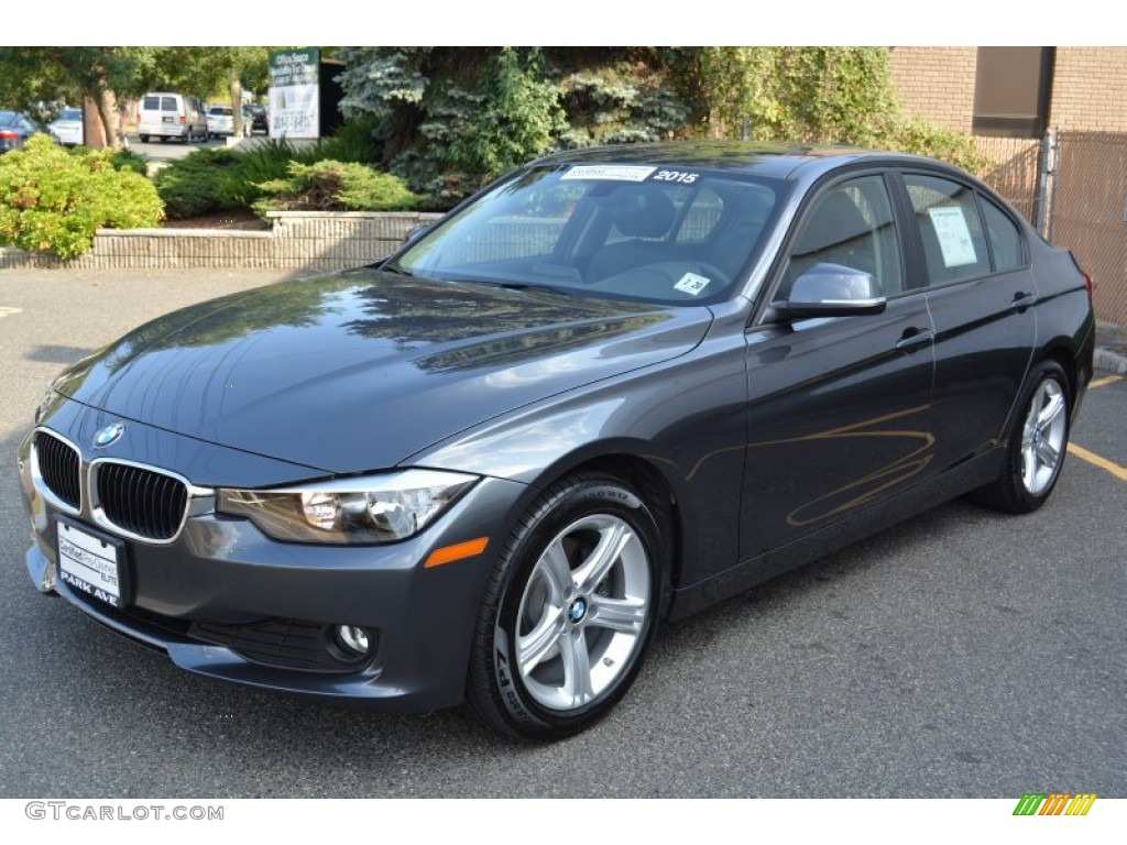 2015 3 Series 320i xDrive Sedan - Mineral Grey Metallic / Black photo #6