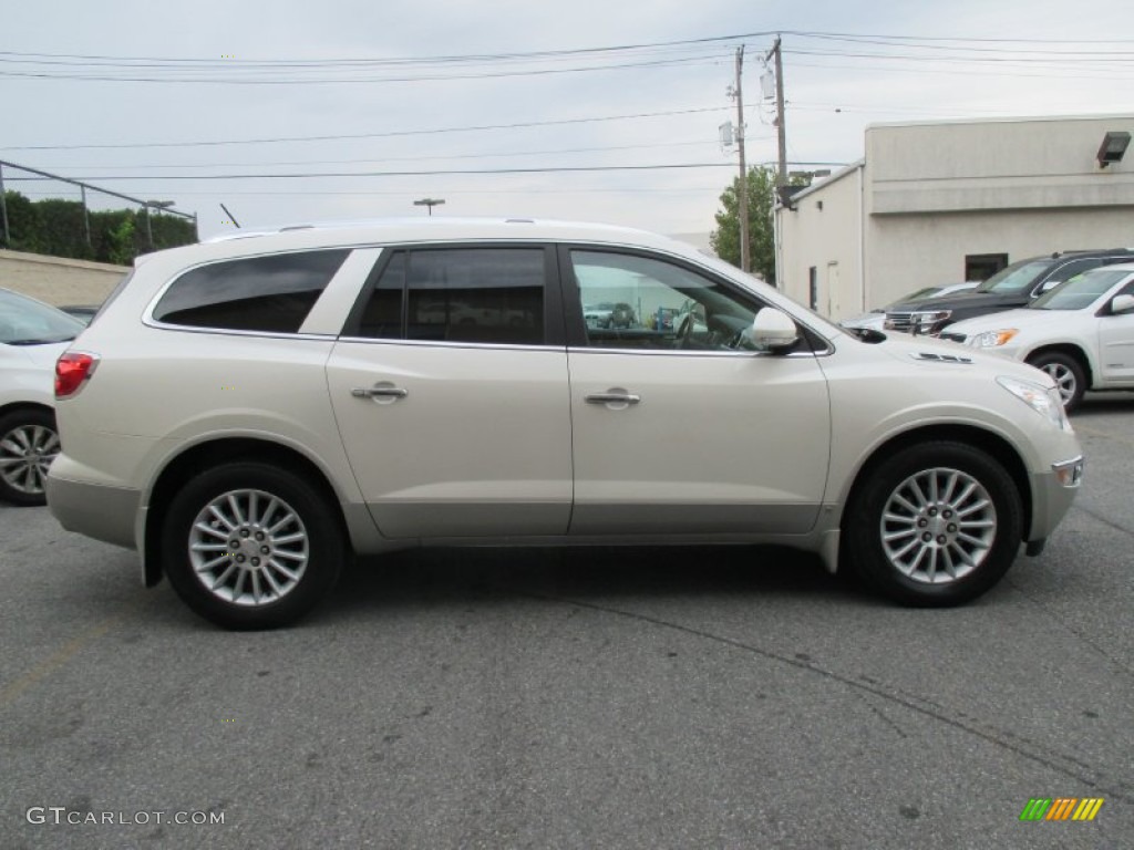 2010 Enclave CXL AWD - White Diamond Tricoat / Titanium/Dark Titanium photo #6