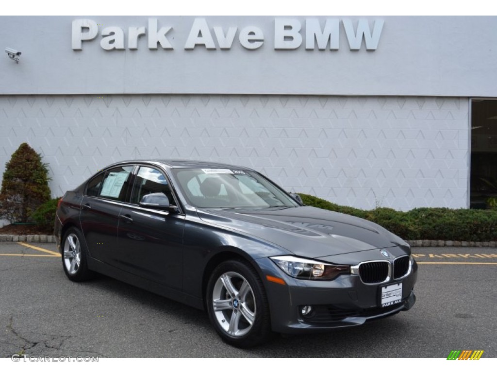 2015 3 Series 328i xDrive Sedan - Mineral Grey Metallic / Black photo #1