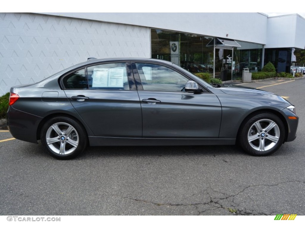 2015 3 Series 328i xDrive Sedan - Mineral Grey Metallic / Black photo #2