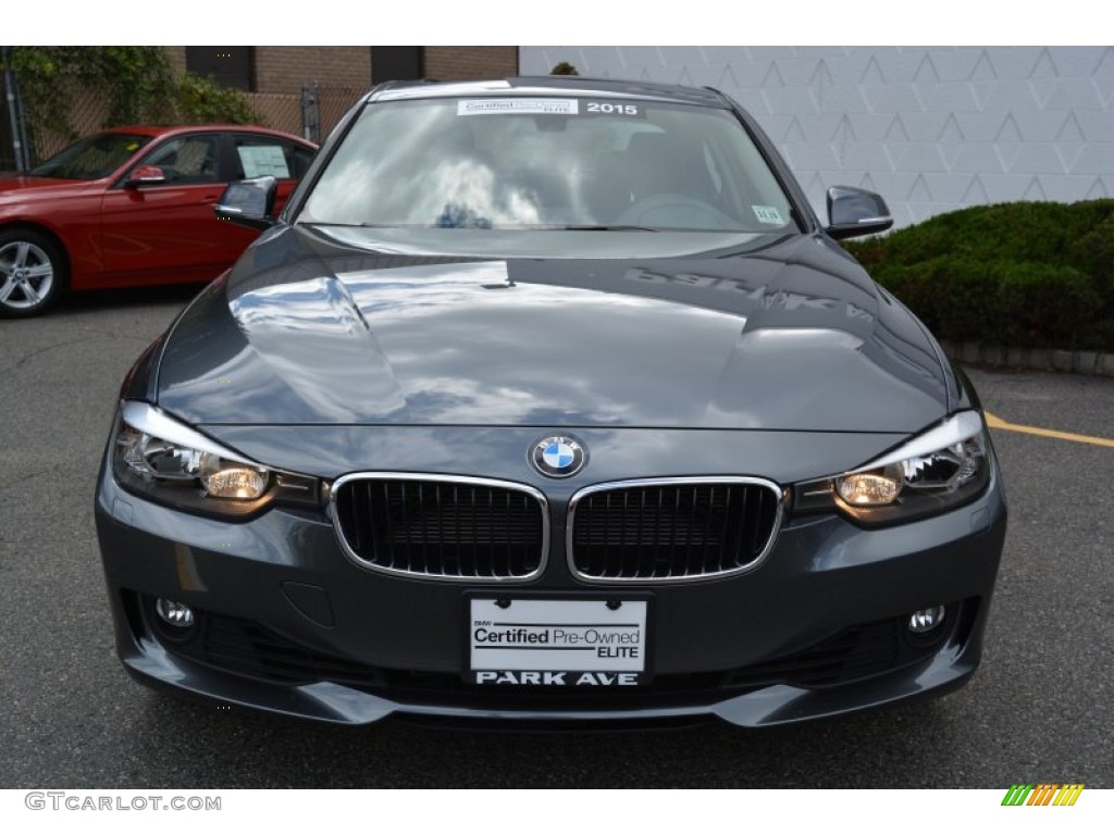 2015 3 Series 328i xDrive Sedan - Mineral Grey Metallic / Black photo #7
