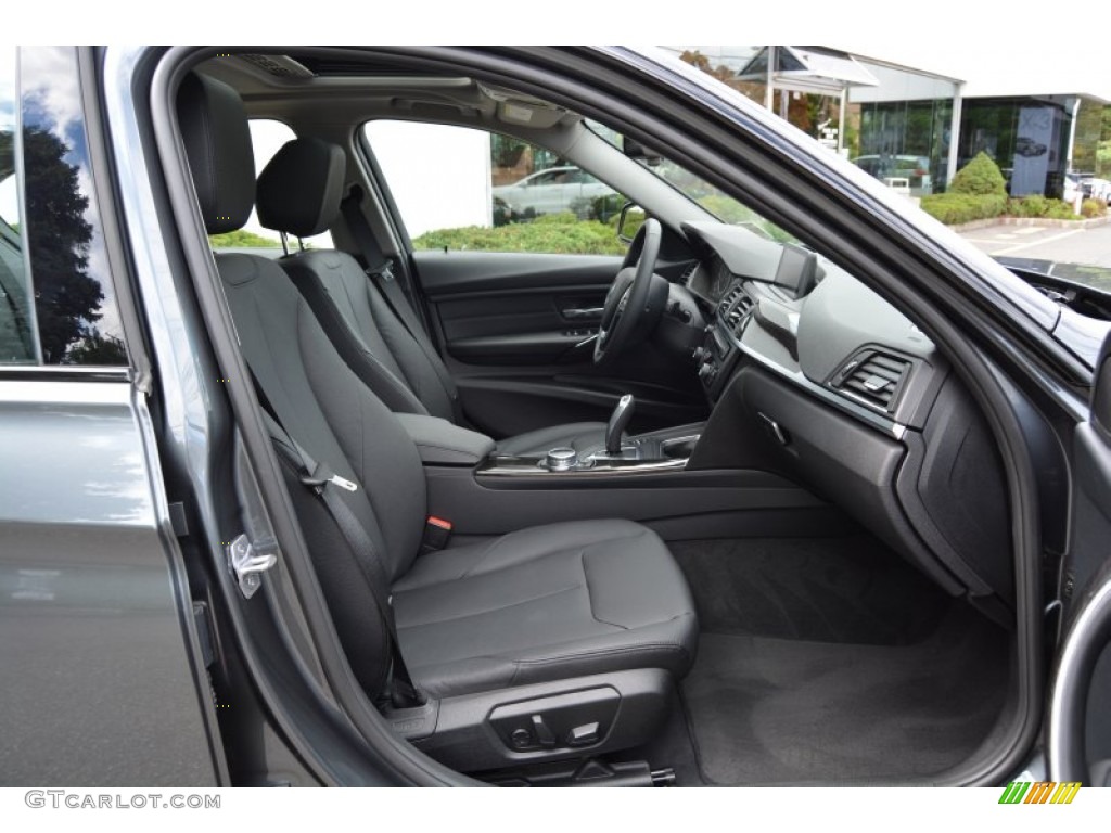 2015 3 Series 328i xDrive Sedan - Mineral Grey Metallic / Black photo #27