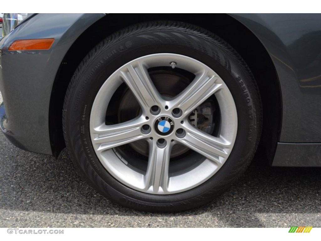 2015 3 Series 328i xDrive Sedan - Mineral Grey Metallic / Black photo #31