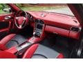 2008 Porsche 911 Black/Carrera Red Interior Dashboard Photo