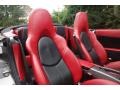 Black/Carrera Red Front Seat Photo for 2008 Porsche 911 #107286923