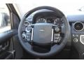 Ebony/Ebony 2016 Land Rover LR4 HSE LUX Steering Wheel