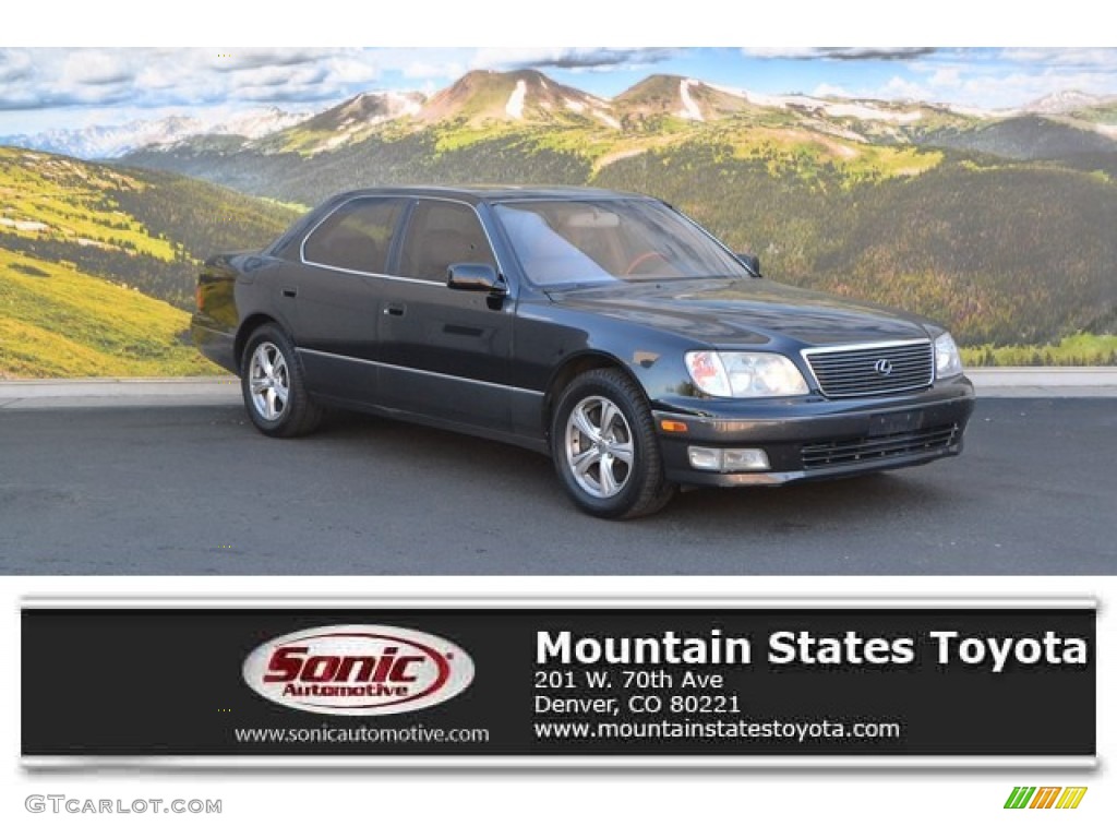 1999 LS 400 - Black Onyx / Black photo #1
