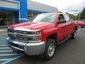 Victory Red - Silverado 2500HD WT Crew Cab 4x4 Photo No. 10