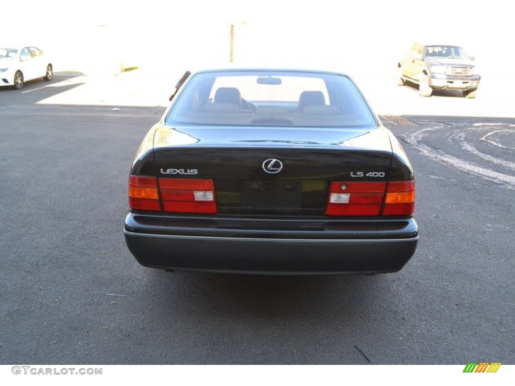 1999 LS 400 - Black Onyx / Black photo #3